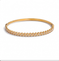 Delicate Crystal Bangle – 18K Armreif | Elegant, Minimal & Waterproof