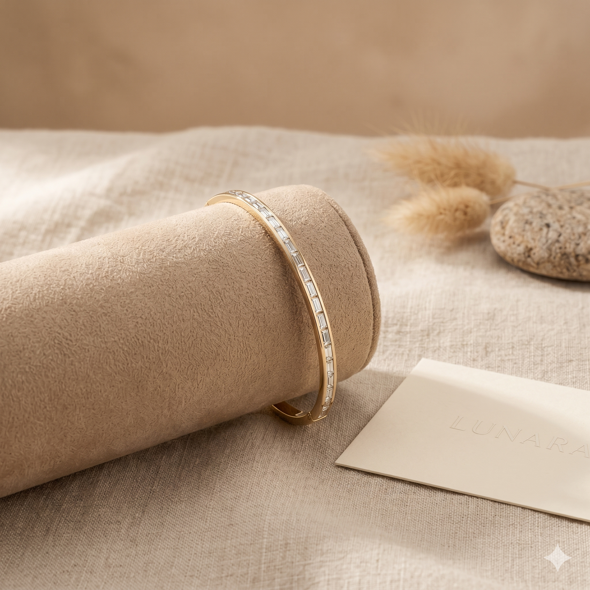 Gold Tennis Bracelet – 18K Armreif | Luxury, Elegant & Waterproof