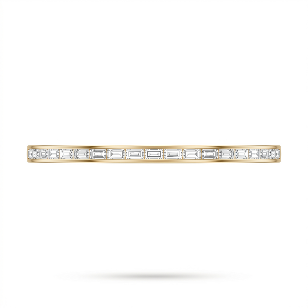 Gold Tennis Bracelet – 18K Armreif | Luxury, Elegant & Waterproof
