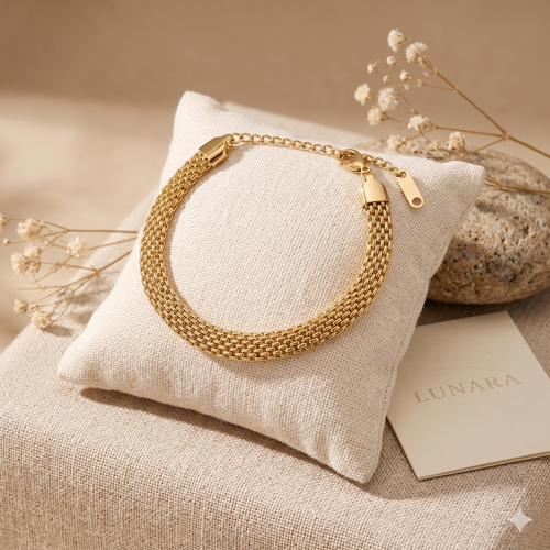 Bold Chain Bracelet – 18K Gold | Statement, Luxury & Waterproof