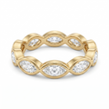 Marquise Crystal Ring – 18K Gold | Elegant & Timeless